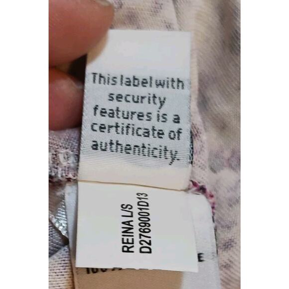 Diane Von Furstenberg Reina Silk Dress Pink Snake Python Print Shift Magenta Sz4 - Picture 6 of 8